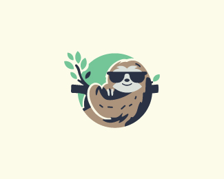 Happy Sloth Logo