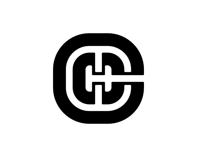 Letter CH Initial HC Logo