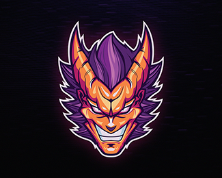 Crazy Devil Gaming Mascot Logo