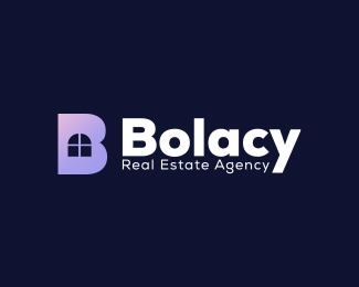 B Real Estate Logo Design