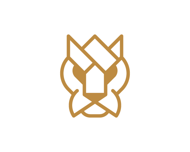 Minimal Lion King Logo