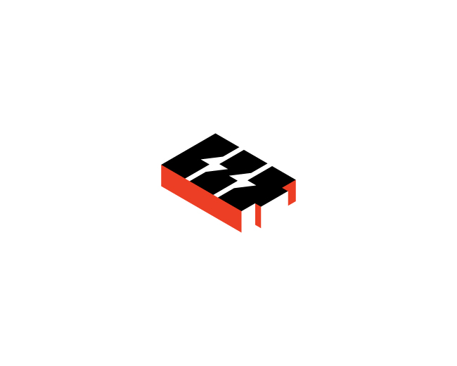 Geometric Battery Logo