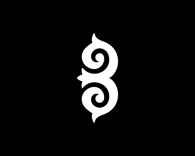 Ornament B Letter Logo