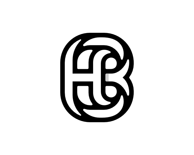 Letter HB BH Logo