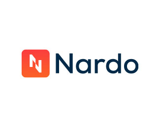 Nardo logo - N letter, monogram logo design