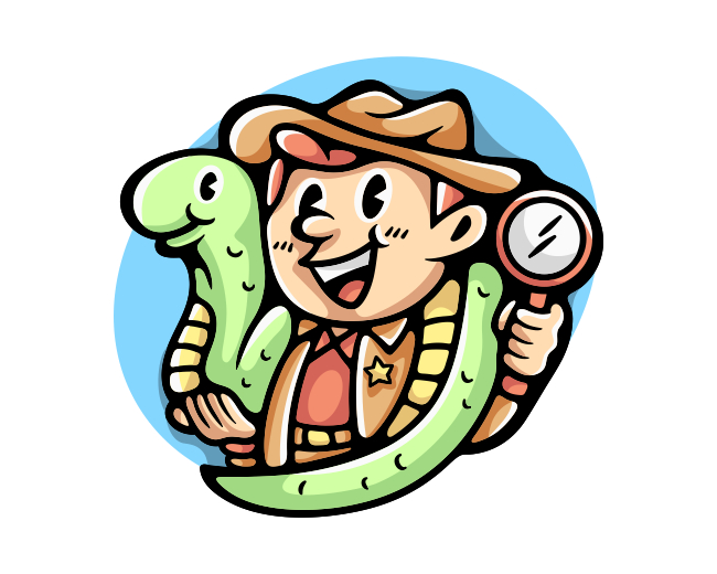 Snake Charmer Hunter Logo