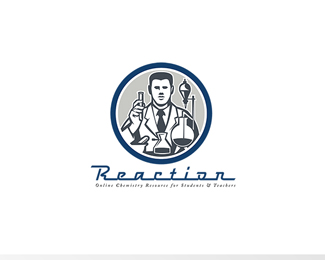 Reaction Online Chemistry Resource Logo