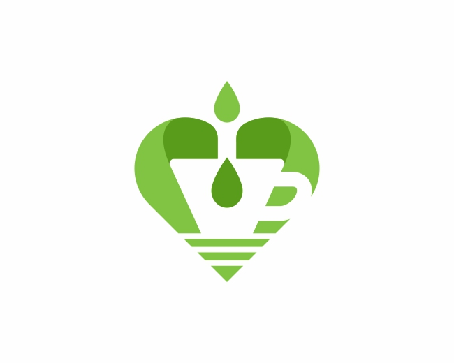 Heart Cup Logo