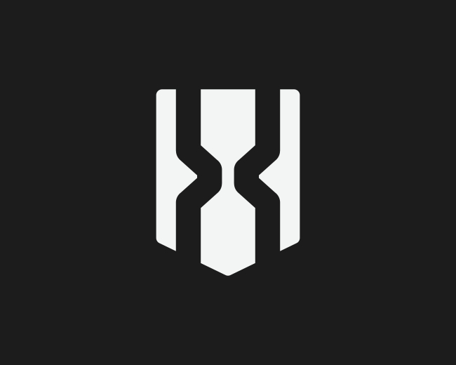 H Letter Shield Logo
