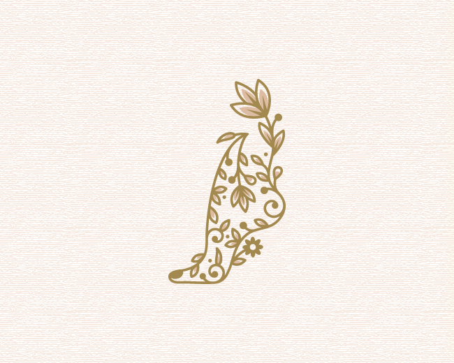 Floral Foot Logo