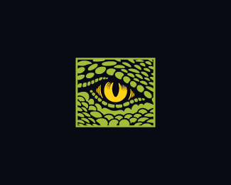 Predator Vision – Crocodile Eye Logo