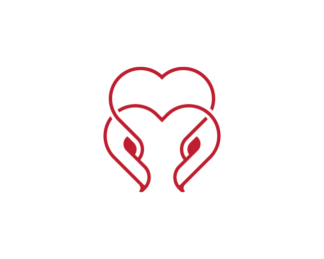 Twin Eagle With Heart Logo