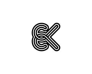 Ke Or Ek Chain Logo And Icon Design