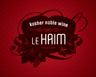 Le Haim Kosher noble wine