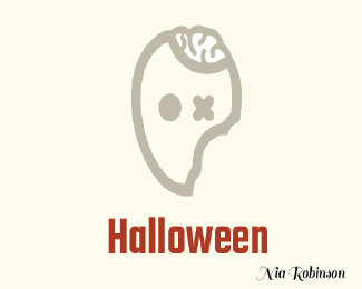 Halloween Zombie Logos