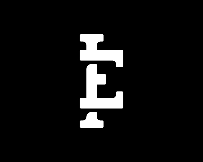 IE Or EI Letter Logo
