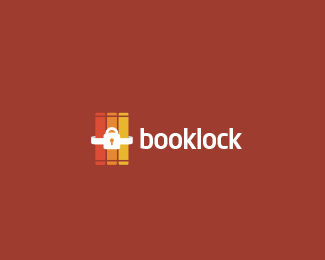 BookLock Logo Design