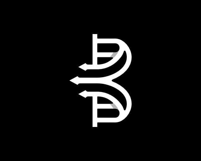 Letter B Arrow Logos