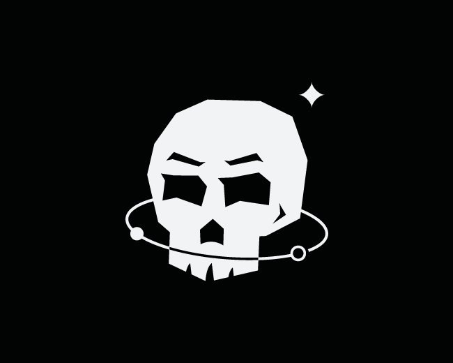Space Skull Logo