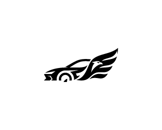 Eagle Wing Car Logo