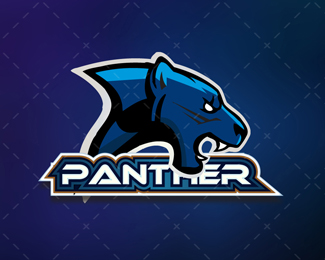 Jaw Dropping Panther Mascot Logo For Sale