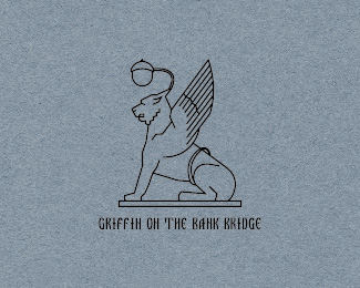 Griffin on the Bank Bridge