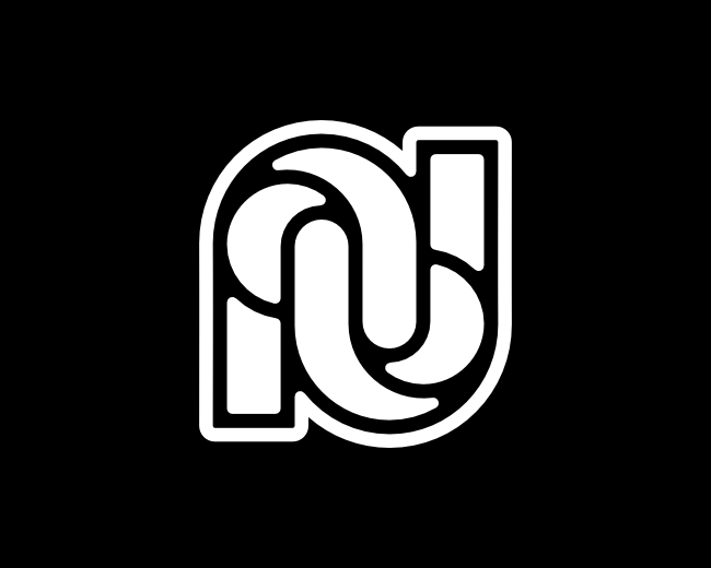 Letter N Infinity Logo