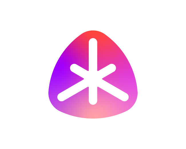 Abstract Spark Logo Mark