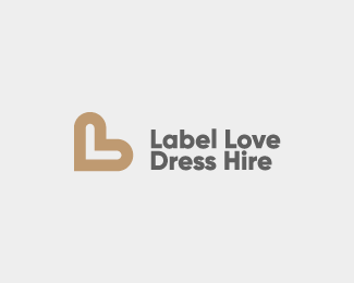 Branding Lavel Love Dress Hire