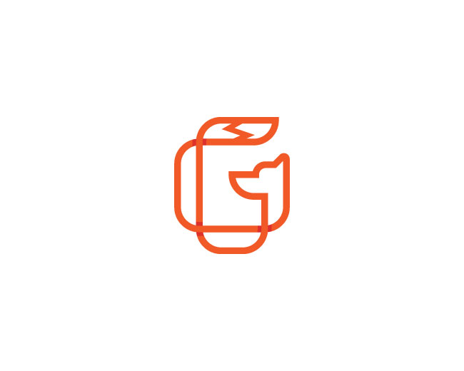 Letter G Fox Logo