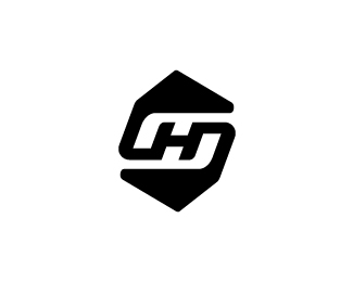 Letter SH Monogram Logo