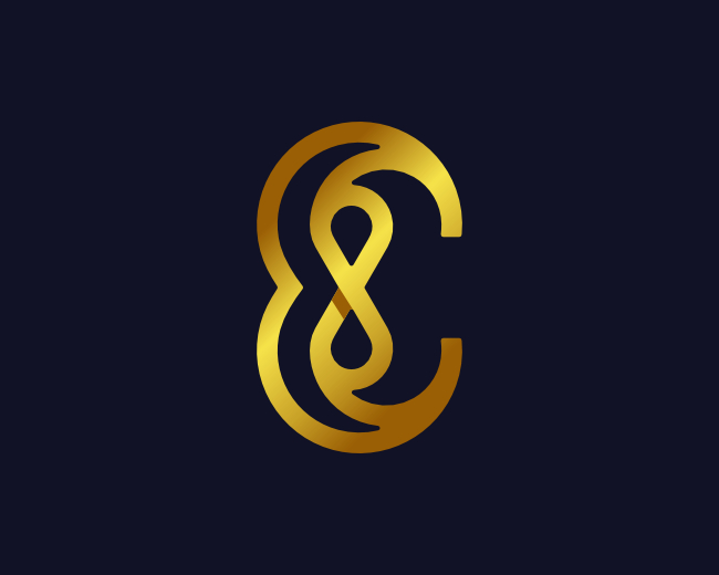 Letter E Infinity Logo