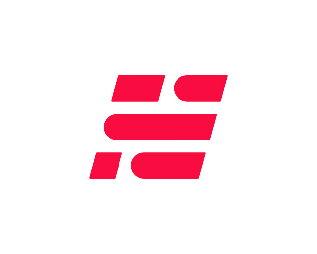 Abstract Letter E Speed Logo // For Sale