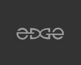 Edge Link Ambigram Logo