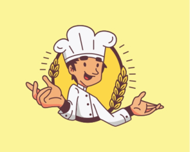 Friendly Grain Chef Logo