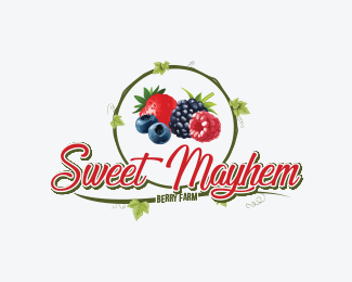 Sweet Mayhem Berry Farms Logo
