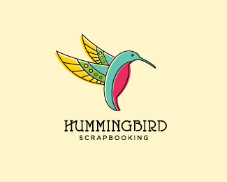 hummingbird scrapbooking