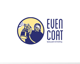 Even Coat Spray Paint Logo