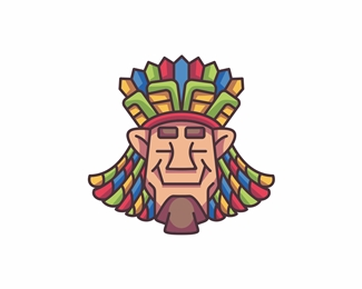 Chief Tribal Leader Logo
