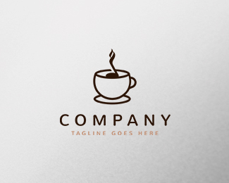 music coffee logo template design