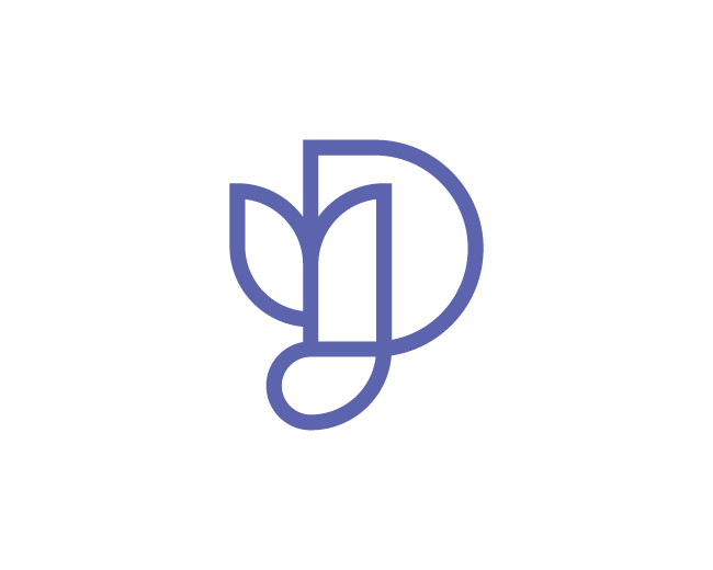 Minimal B And Y Logo