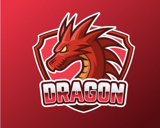 Red Dragon Esport Logo