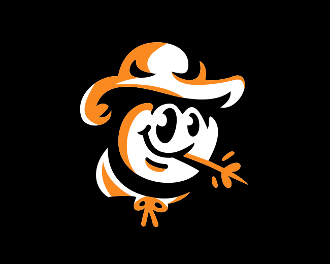 Cute Cowboy Character Mascot Logo