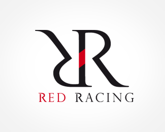 Red Racing logo proposal (designed in d'code)