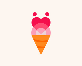 Ice Cream Love Logo