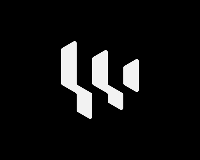 Abstract Tech W Logo