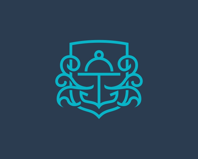Marine Restaurant Logo