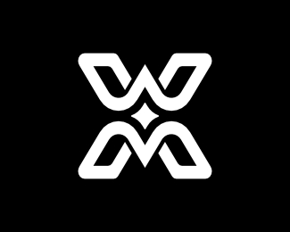 WM Or X Letter Logo