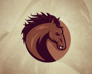 Horse logo icon