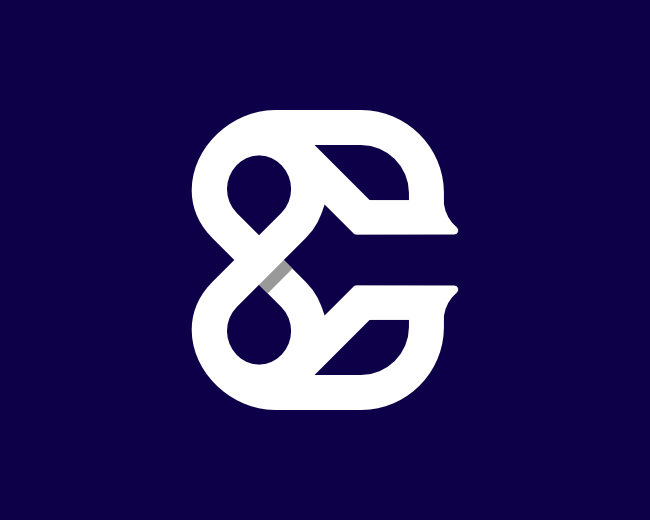Letter C8 E8 Logo